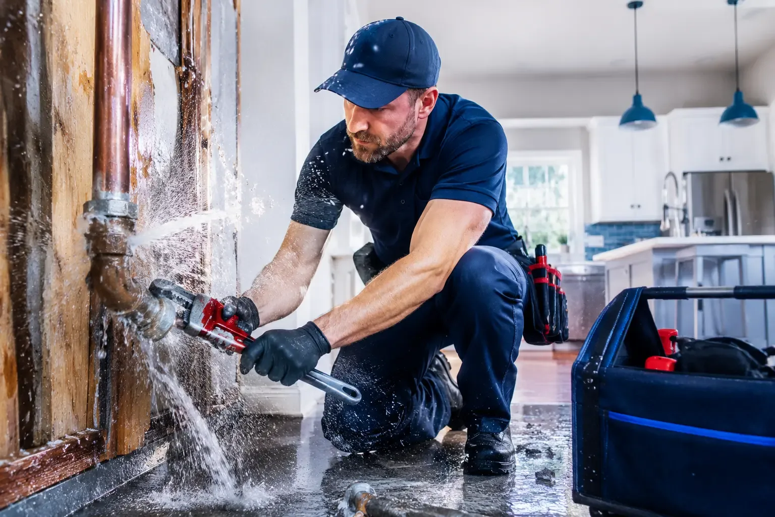 Local emergency pipe repair professionals in New Middletown, OH